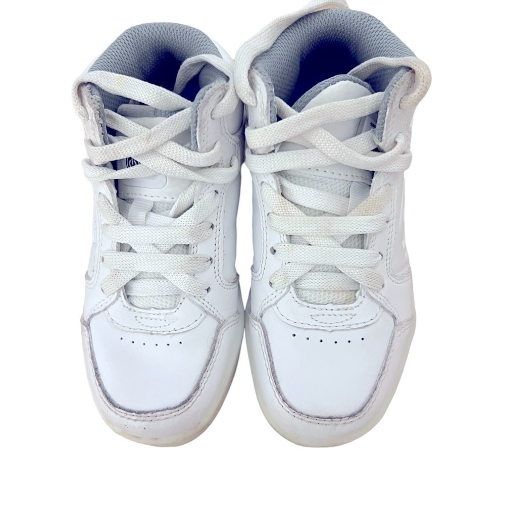 Skechers Sneakers Boy Size 11.5 White Leather High Top